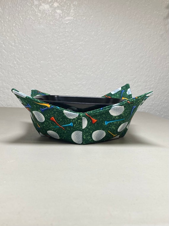 0200-681 (10X10) Microwave Bowl Cozy - Golf