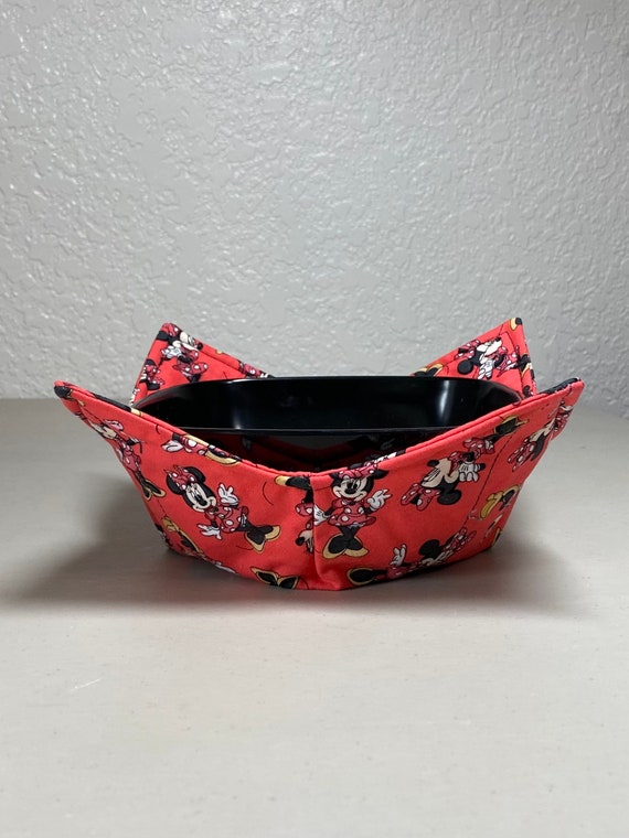 0200-794 (10X10) Microwave Bowl Cozy- Minnie Mouse