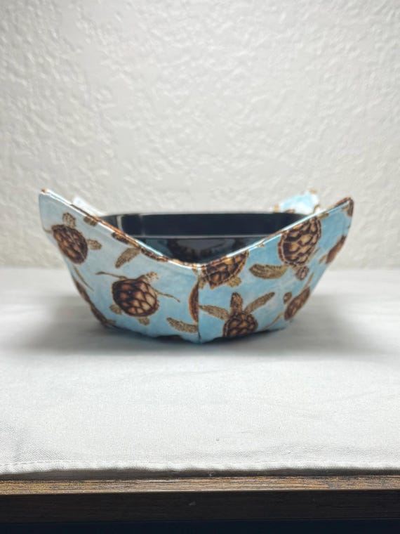 0200-1240 Microwave Bowl Cozy Turtles