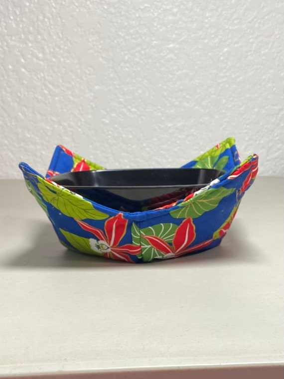 0200-865 Microwave Bowl Cozy - Hawaiian Flowers