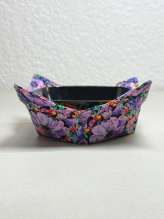 0200-1231 Microwave Bowl Cozy - Flowers