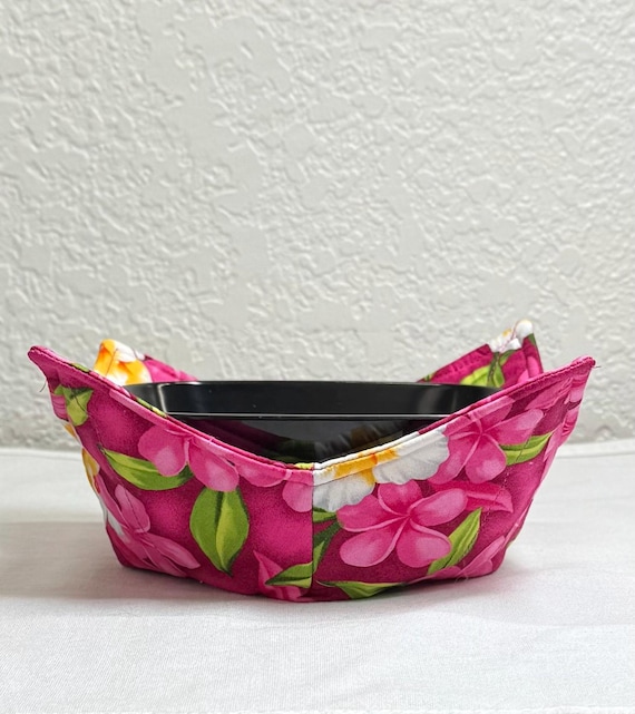 0200-1244 Microwave Bowl Cozy - Hawaiian Flowers