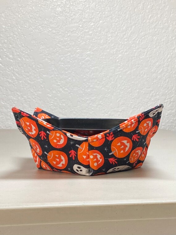 0200-811 Microwave Bowl Cozy- Pumpkins