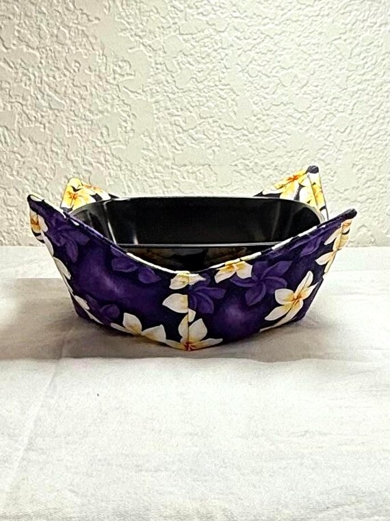 0200-1256 Microwave Bowl Cozy - Hawaiian Flowers