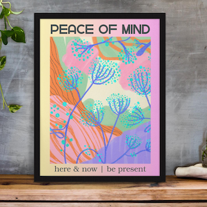 Wall art poster positive affirmation digital download