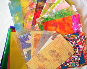 Vintage Ephemera Paper Bundle | Art Junk Journal Scrapbook Collage Supply Pack