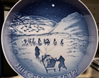 1972 B&G Christmas Plate