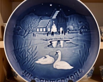 1974 B&G Christmas Plate