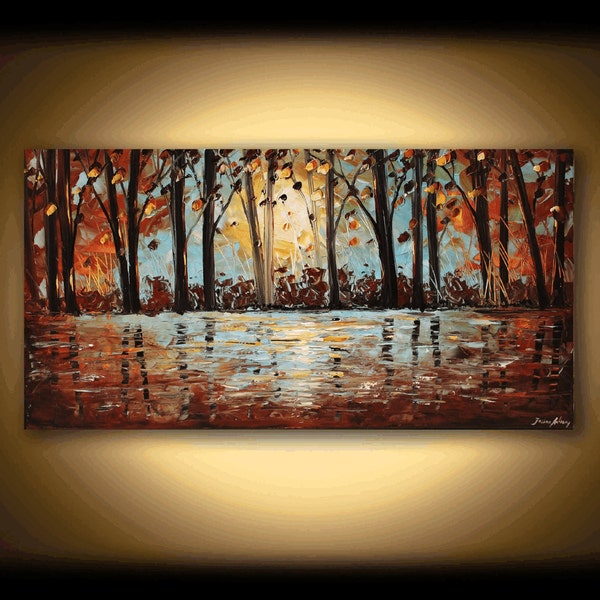 PAINTING abstract painting Landscape painting  wall art from jolina anthony fast and free shipping