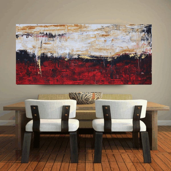 art painting large painting 72" x30"  abstract painting , from jolina anthony signet  express shipping
