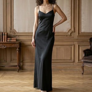 Sweetheart Neck Slip Dress Sewing Pattern PDF, Minimalist Ankle Length Formal Dress XS to 4XL, Plus Size Instant Download