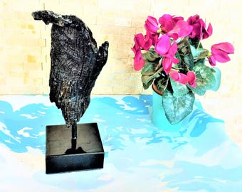 Driftwood Sculpture: Coastal Rustic Home Decor, Nautical Art