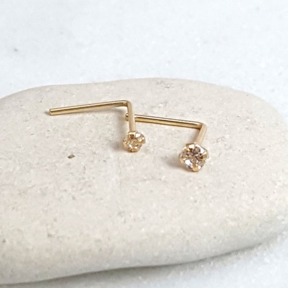 10k gold nose stud deals