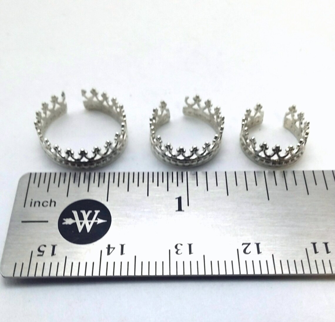 Crown Ear Cuff. Sterling Silver Cartilage Cuff. Silver Crown. Etsy