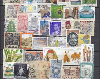 海外の様々な世界の切手1000枚 希少コレクションパック - Etsy 日本