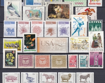 VARIOUS COUNTRIES Different Mint Stamps