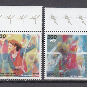 Germany 1995 Sport Complete Set Mint Never Hinged Stamps