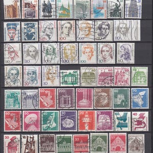Germany 70 Used Different Stamps