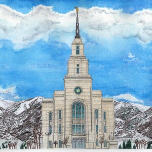 Layton Temple Print