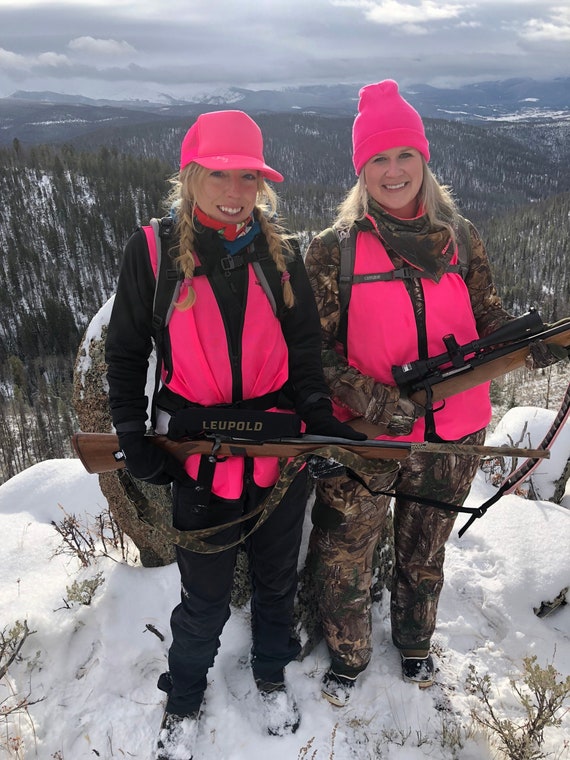 blaze pink hunting hat