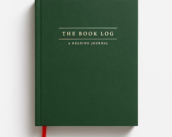 Book Log Reading Journal 120 Individual Review Pages– Hardcover Journal with double the book reviews | Track & Review Reads, Reading Progres