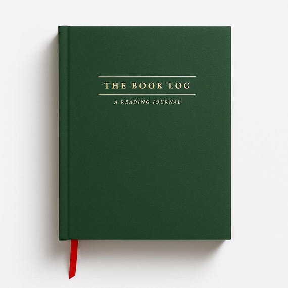 Book Log Reading Journal 120 Individual Review Pages– Hardcover Journal with double the book reviews | Track & Review Reads, Reading Progres