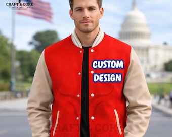 Personalized Jacket | Men Varsity Jacket | Baseball Jacket | Women Letterman Jacket | Custom Varsity | College Jacket