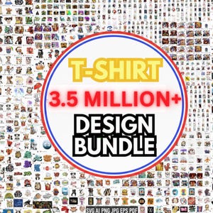 3,500,000+ Mega SVG Bundle 100GB+ | Cricut & Silhouette Files, T-Shirt PNG , DTF | Instant Download