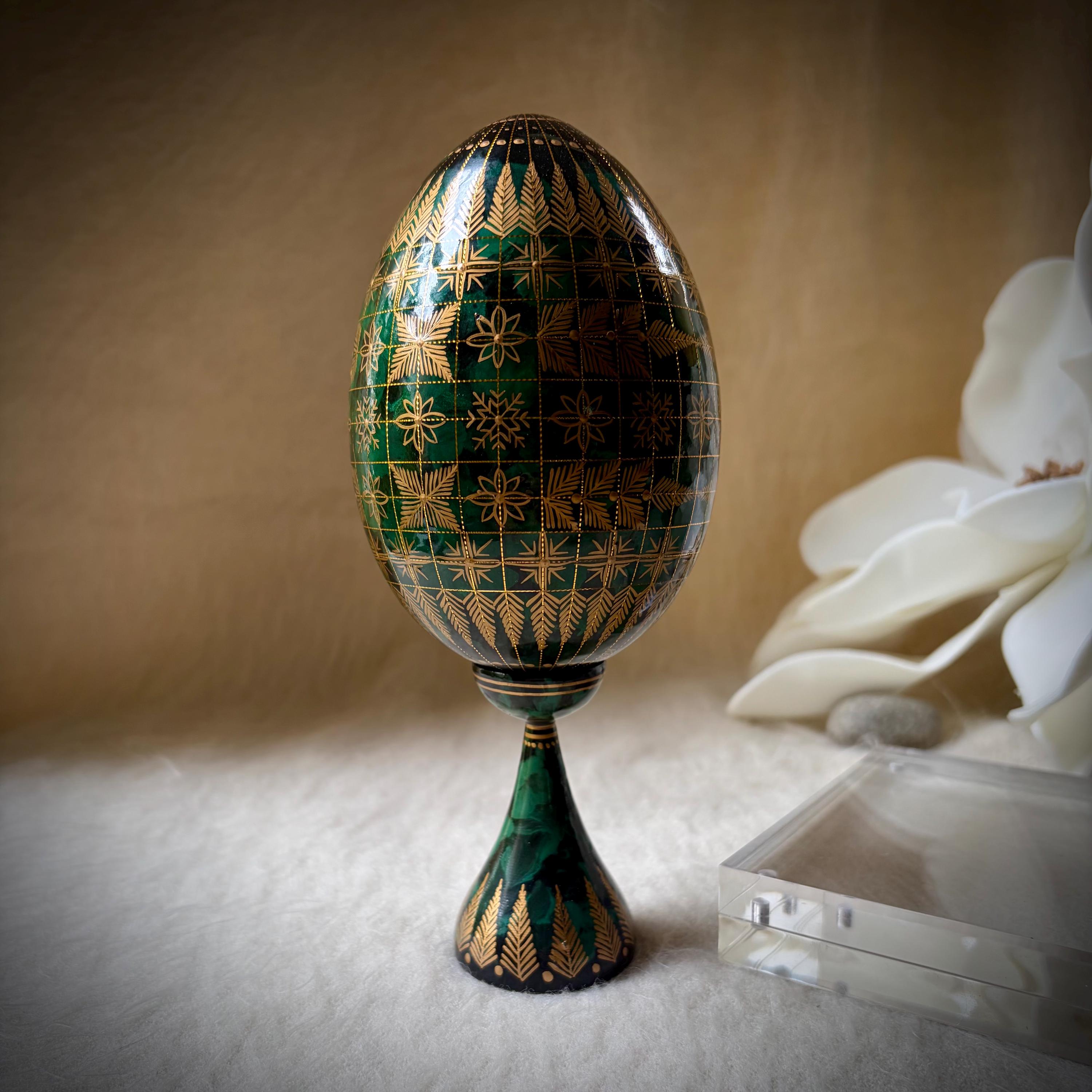 Russian lacquer egg - Etsy 日本