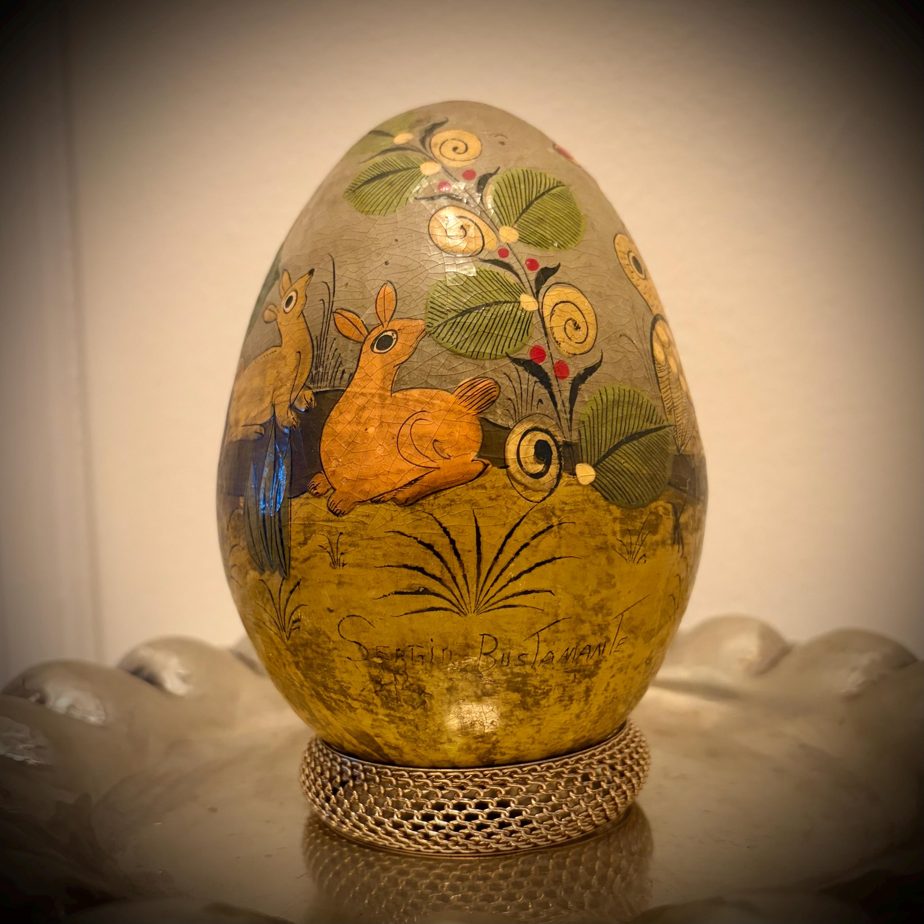 Sergio Bustamante Egg - Etsy