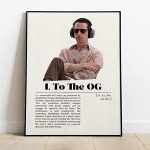 Succession Kendall Roy | Jesse Armstrong | Minimalist Tv Series Poster | Vintage Retro Art Print | Custom Poster | Wall Art Print | Home