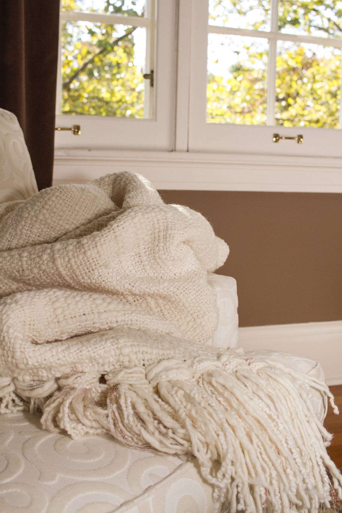 Basil Luella Throw Blanket