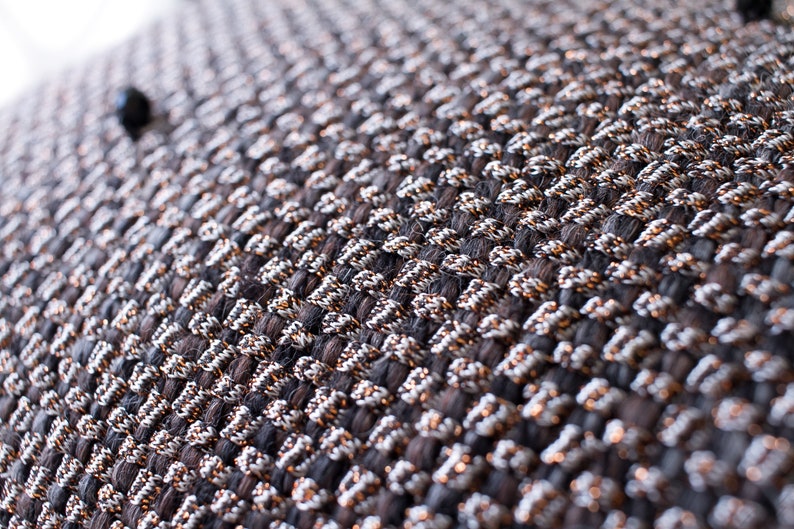 ELDORA handwoven pillow brown pillow chocolate pillow espresso Etsy