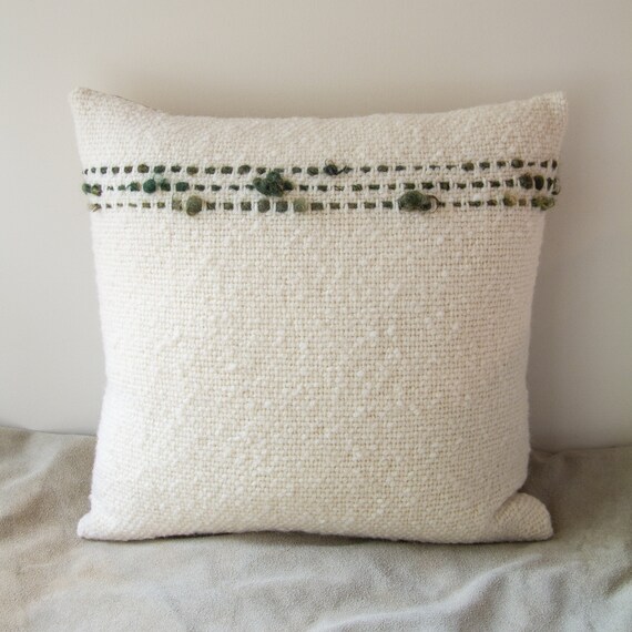 Coit Pillow Home Decorate Accessory Art White Down Cream Beads - Hudson Home Decorative Pillows Coit Pillow Home Decorate Accessory Art White Down Cream Beads - Hudson Home Decorative Pillows