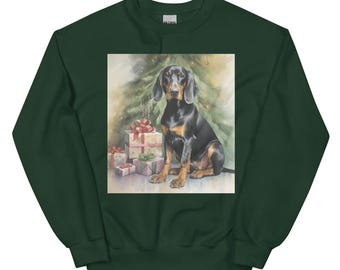 Black and Tan Coonhound Unisex Sweatshirt