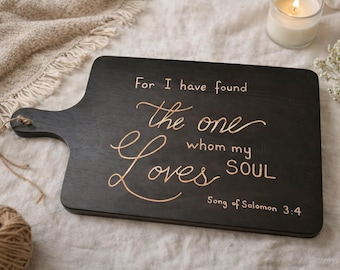 Engraved Scripture Wooden Board Teachers Personalized Christian Gift for Teacher's Day Faith Educators Present