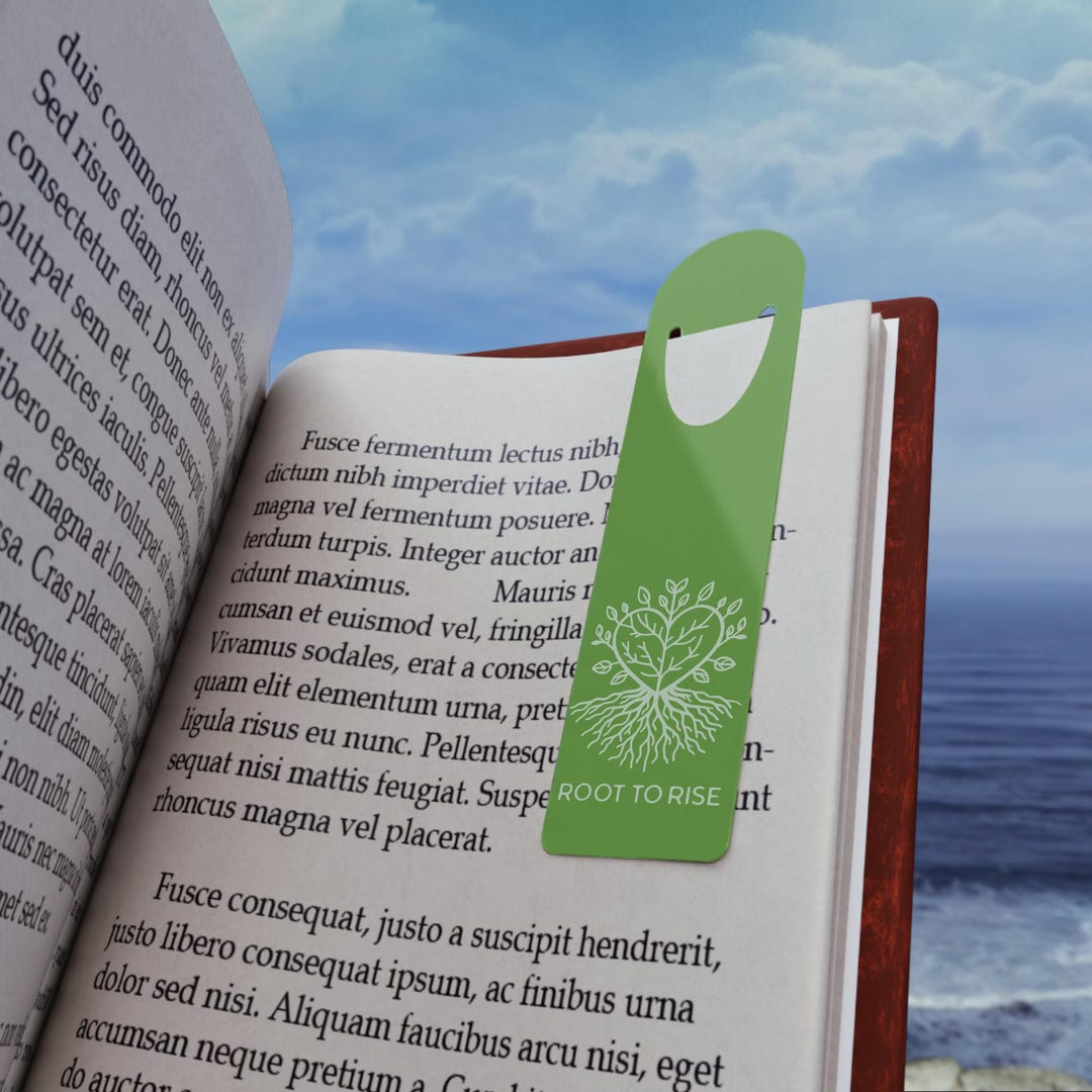 Root Bookmarks Root to Rise Tree of Life Bookmark | Metal Page Marker - Etsy
