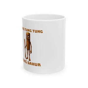 Funny Ceramic Mug with Cartoon Character - Perfect Gift for Coffee Lovers, Humor, Unique Kitchenware, Office Humor, Fun Drinkware