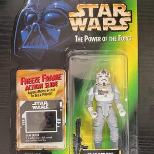 Vintage Star Wars Power of the Force Freeze Frame Figures (Kenner 1998, Carded & Sealed)
