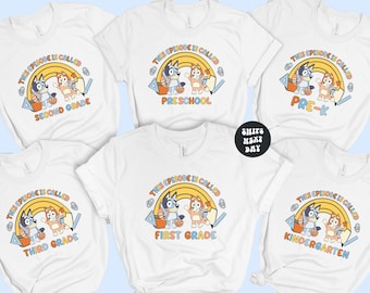 Back To School Shirt Blue Dog School Shirt This Episode Is Called Kindergarten Pre-K Preschool TK First Day Of School Comfort Colors® Shirt