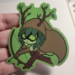Huntress Wizard Sticker (Adventure Time)