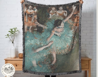 Ballerina Wall Art for Girls Room – Ballet Decor Blanket – Ballerina Tapestry Throw – Ballerina Bedroom Décor