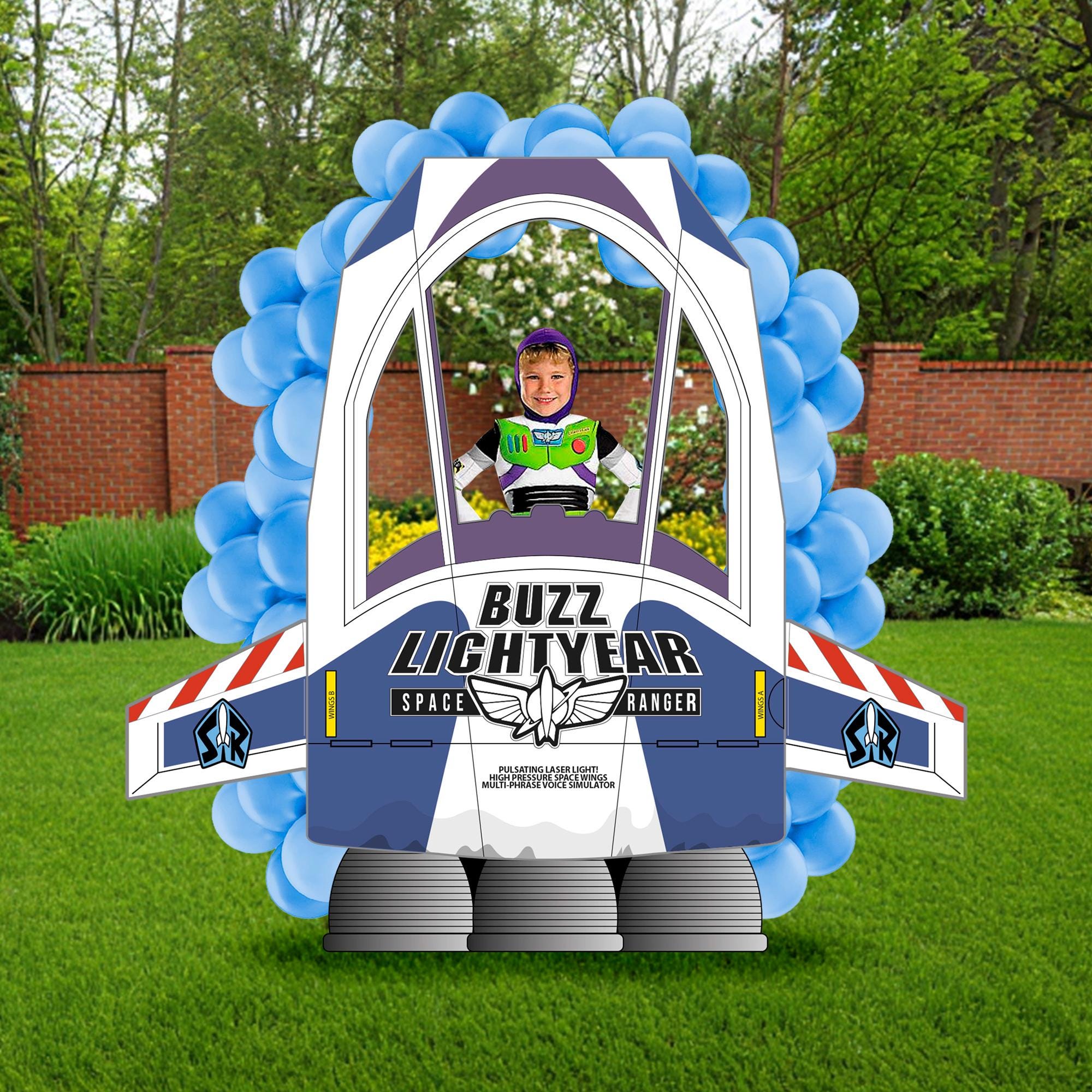 Diy Buzz Lightyear Spaceship Nave De Buzz Lightyear De Carton Two