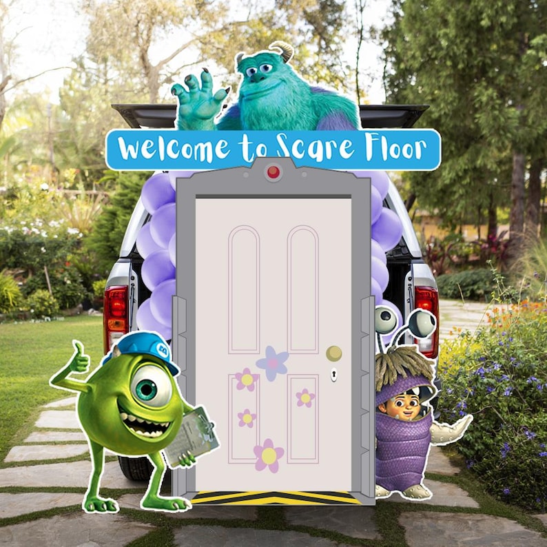 Monsters Inc. Trunk or Treat Set