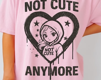 ILLIT Anime Graphic Tee – Comfort Colors Kpop Shirt