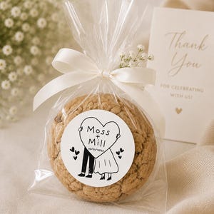 Wedding Envelope Stickers | Personalized Bride & Groom Labels | Custom Couple Stickers | Romantic Wedding Stationery image 14