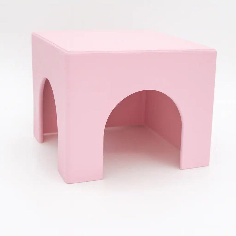 Small Pet Hide Square Hide – Dual Opening (Rats & Guinea Pigs) RoseLark Pet Products