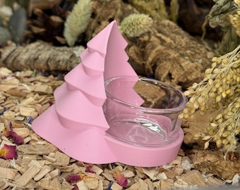 Christmas Tree Food Bowl/Water Bowl Holder