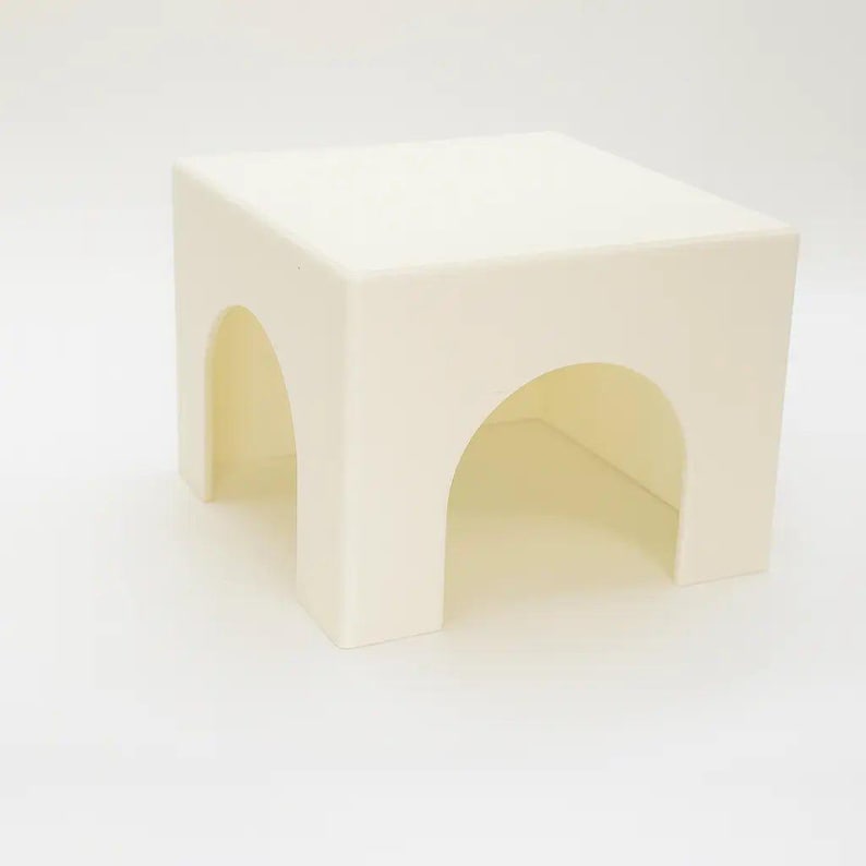 Small Pet Hide Square Hide – Dual Opening (Rats & Guinea Pigs) RoseLark Pet Products