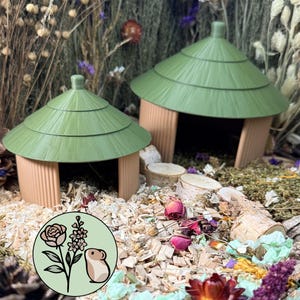 Grass Hut Hamster Hide